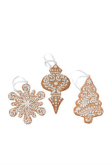 GINGERBREAD ORNAMENTS