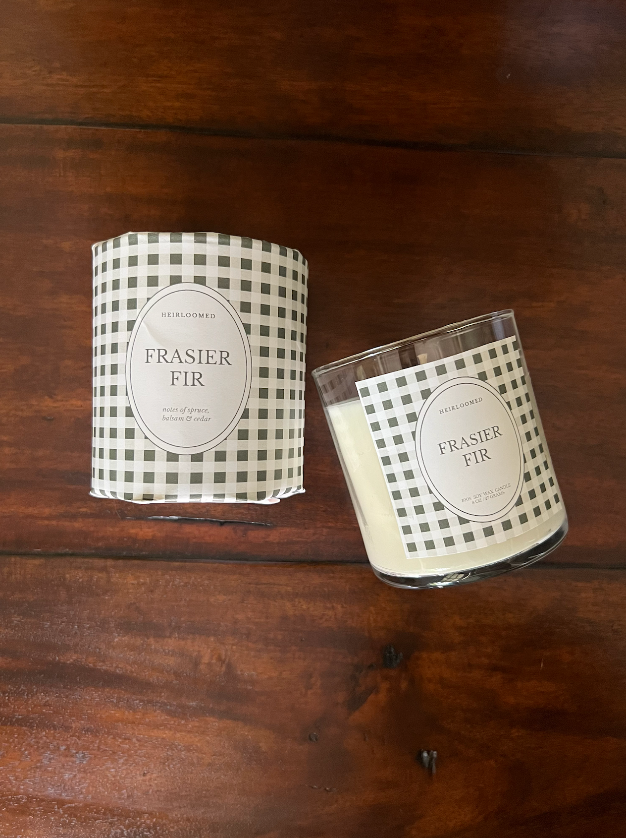 CHRISTMAS CANDLE - FRASIER FIR