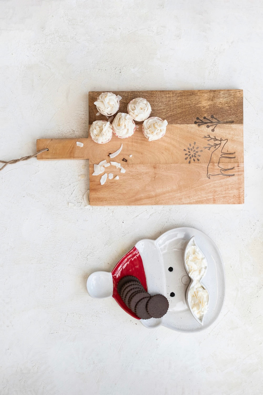 COOKIES FOR SANTA DISH SET