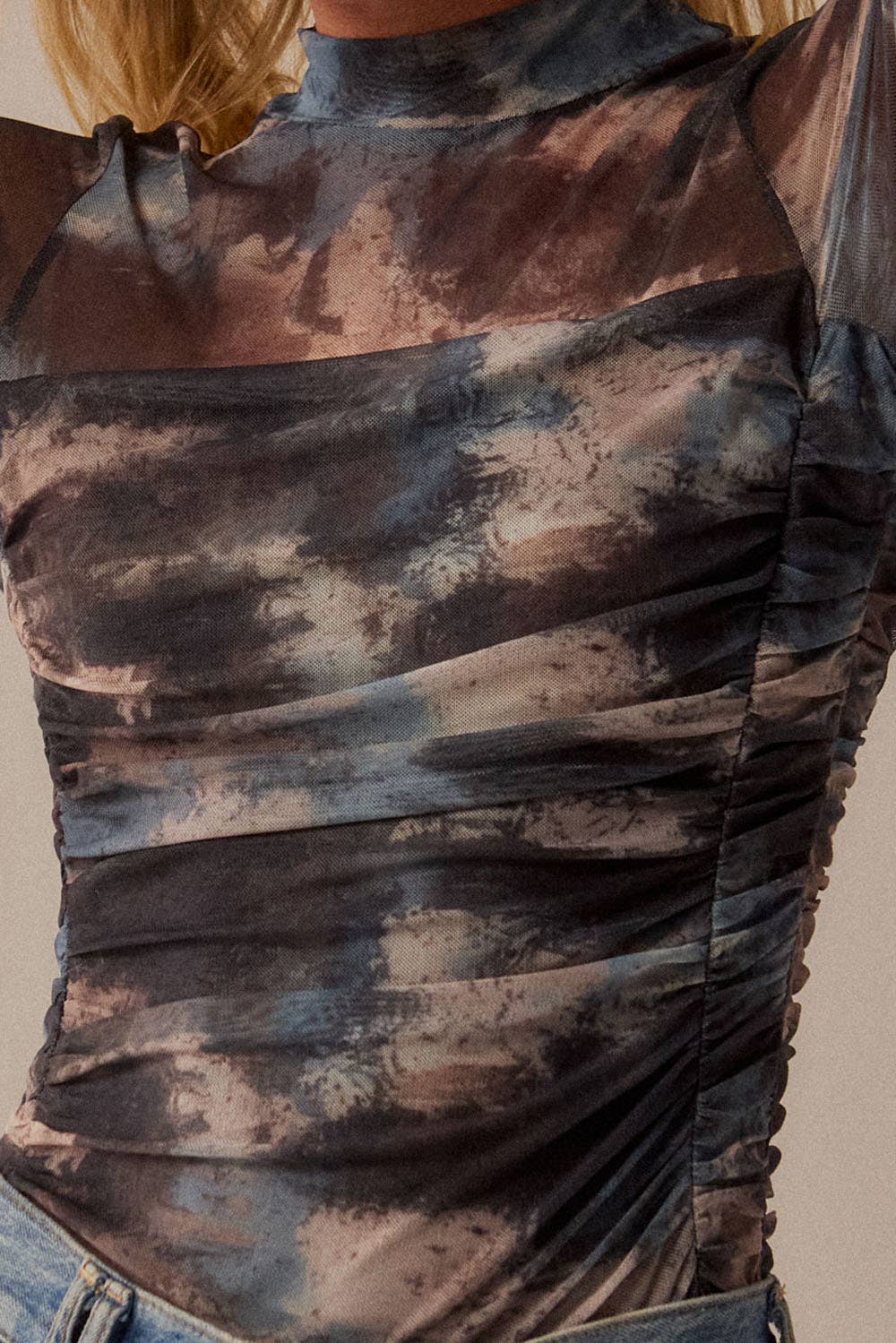 BOURDELLE MESH BODYSUIT