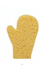 TWO-SIDED SISAL AND CELLULOSE HOLIDAY ICON SHAPED SPONGE