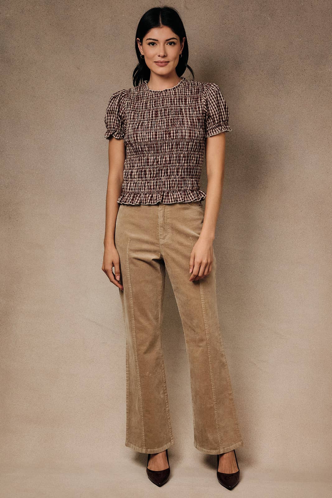 BRIAR SMOCKED TOP