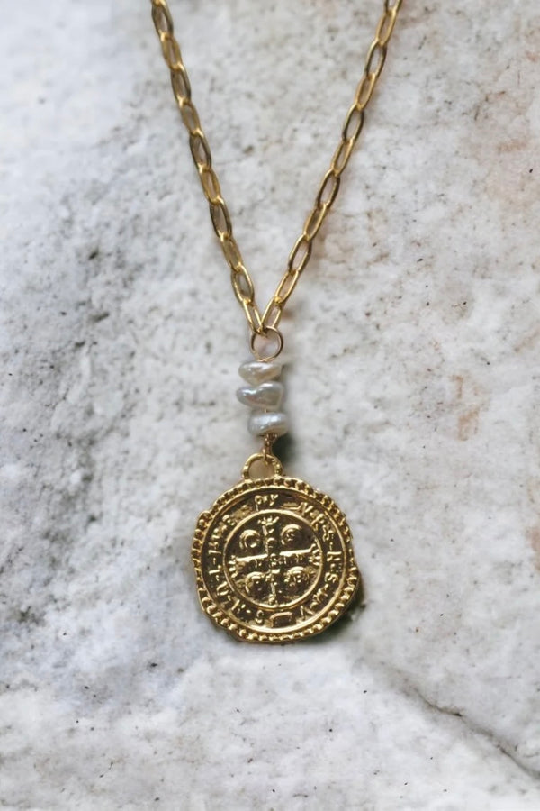 BOEM COLLECTION - CATALINA COIN NECKLACE