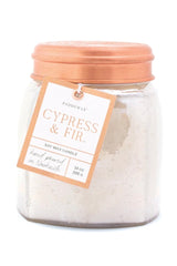 PADDYWAX - CYPRESS + FIR - 14OZ BUBBLE GLASS CANDLE W/ COPPER LID (STORE PICK-UP ONLY)
