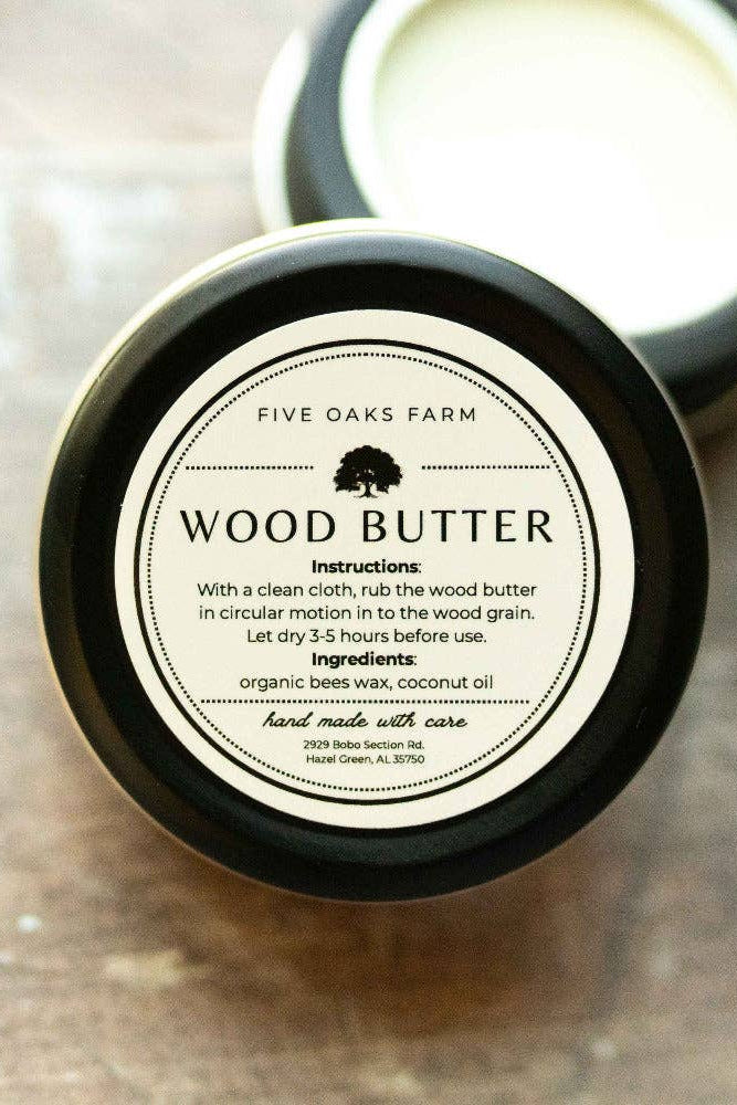 ALL NATURAL WOOD BUTTER