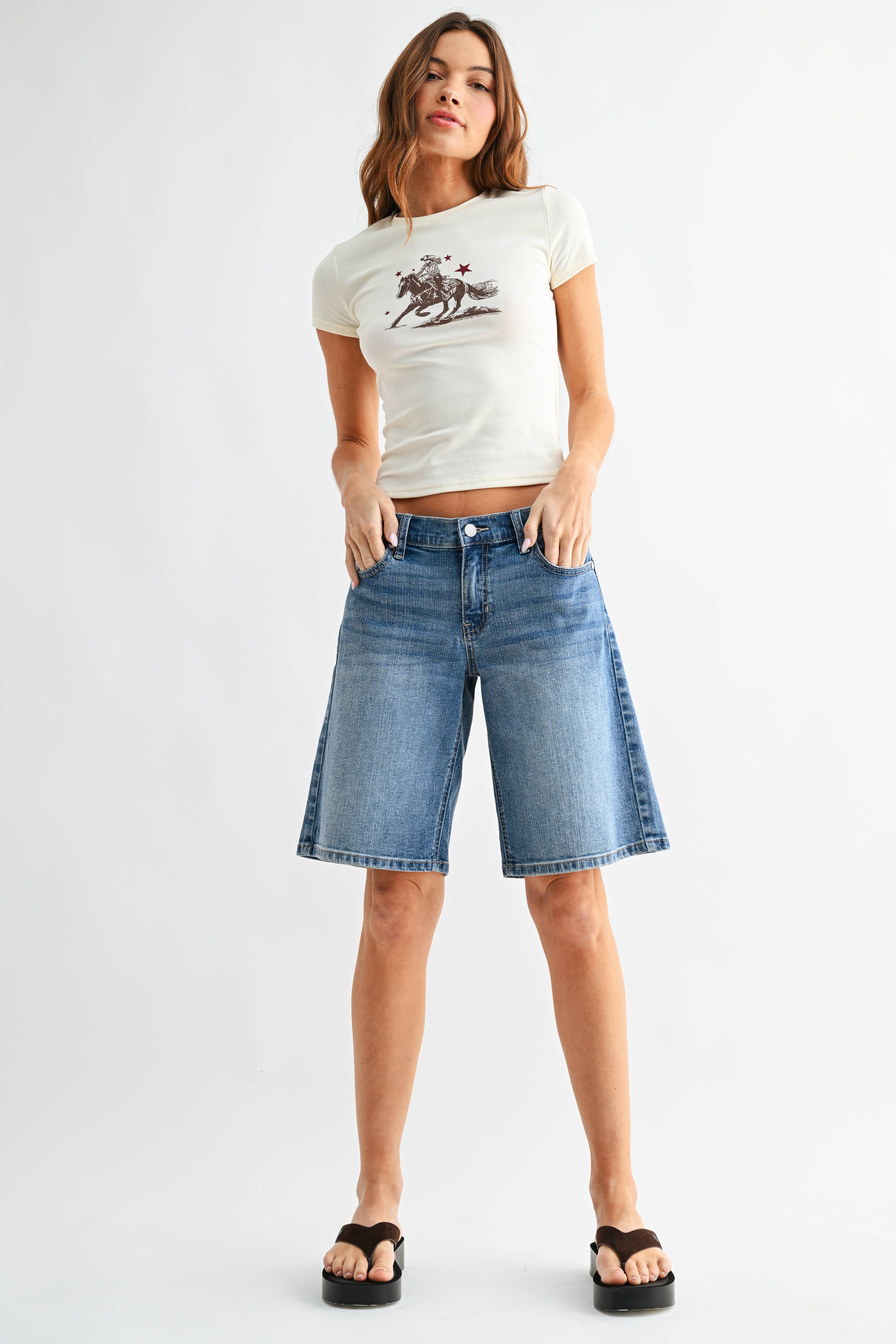 LOW RISE CLASSIC JORT