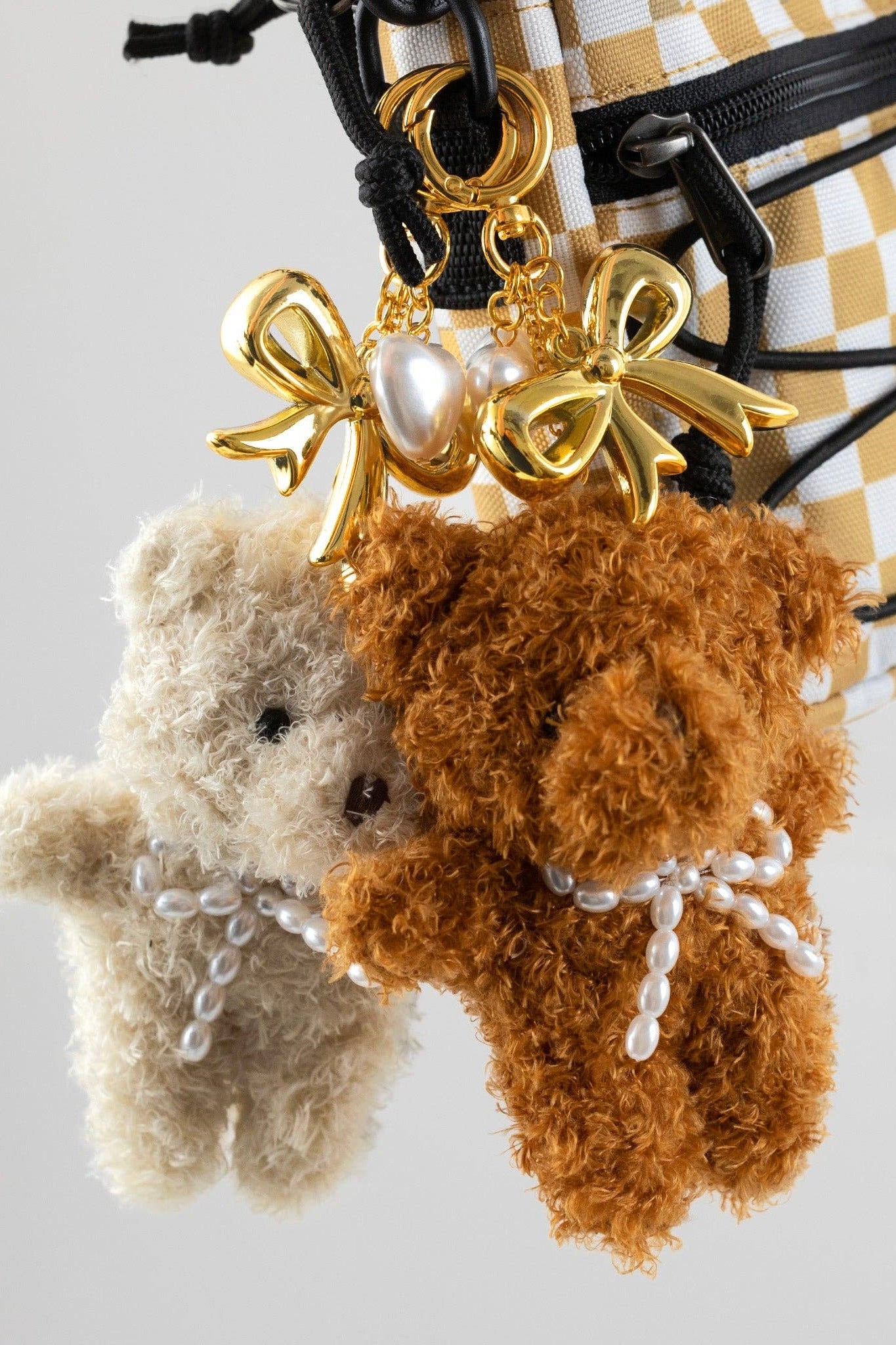LUXE BEAR BAG CHARM