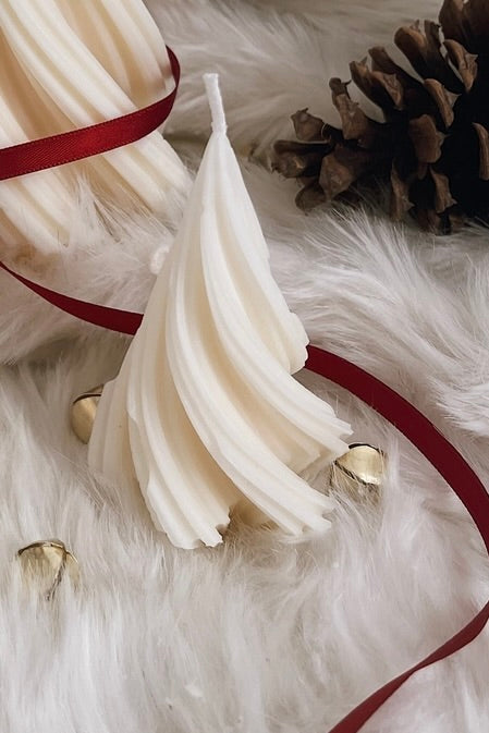 SPIRAL CHRISTMAS TREE CANDLE