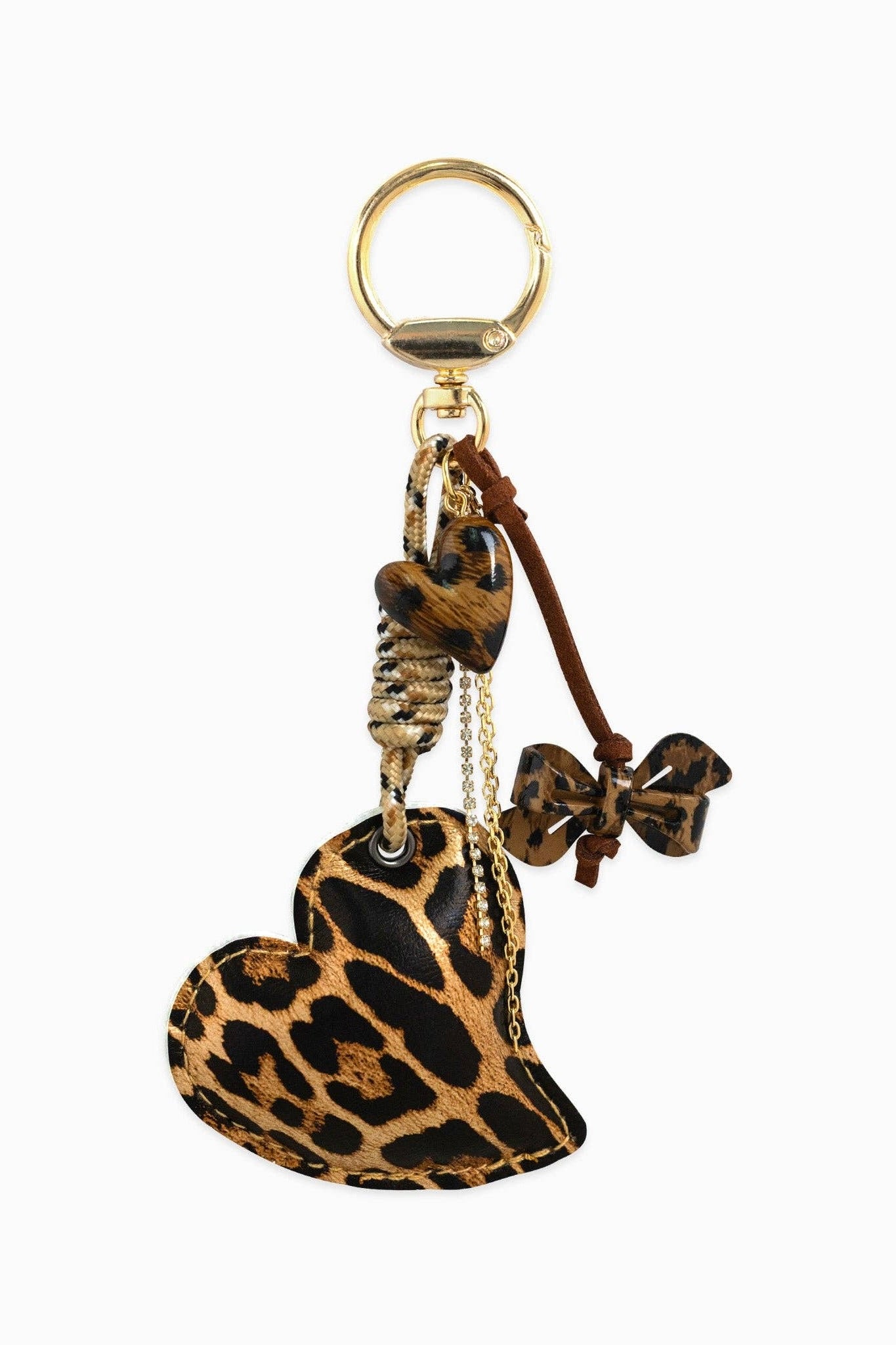 LEOPARD LOVE BAG CHARM