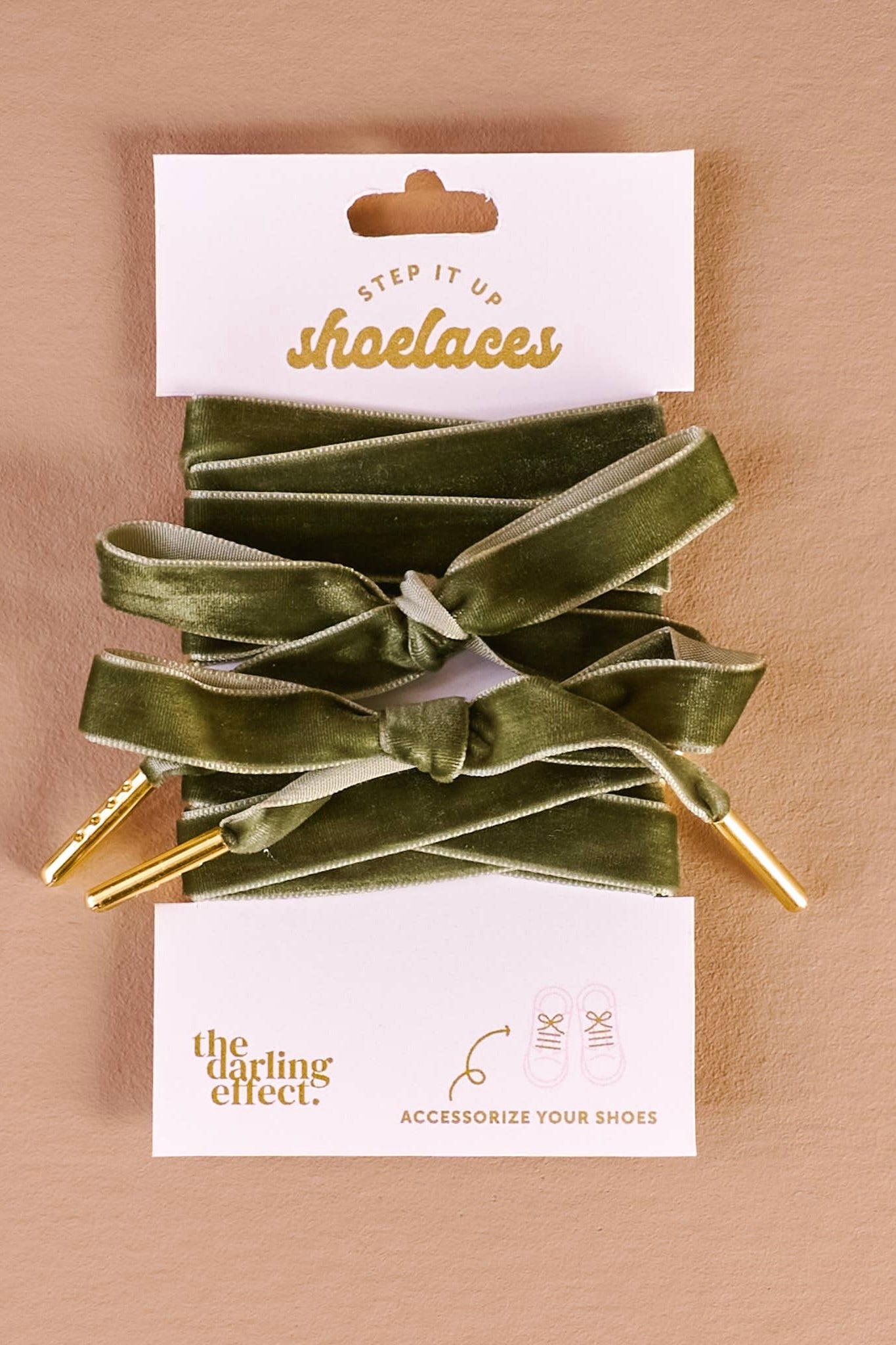 SHOELACES - VELVET GREEN