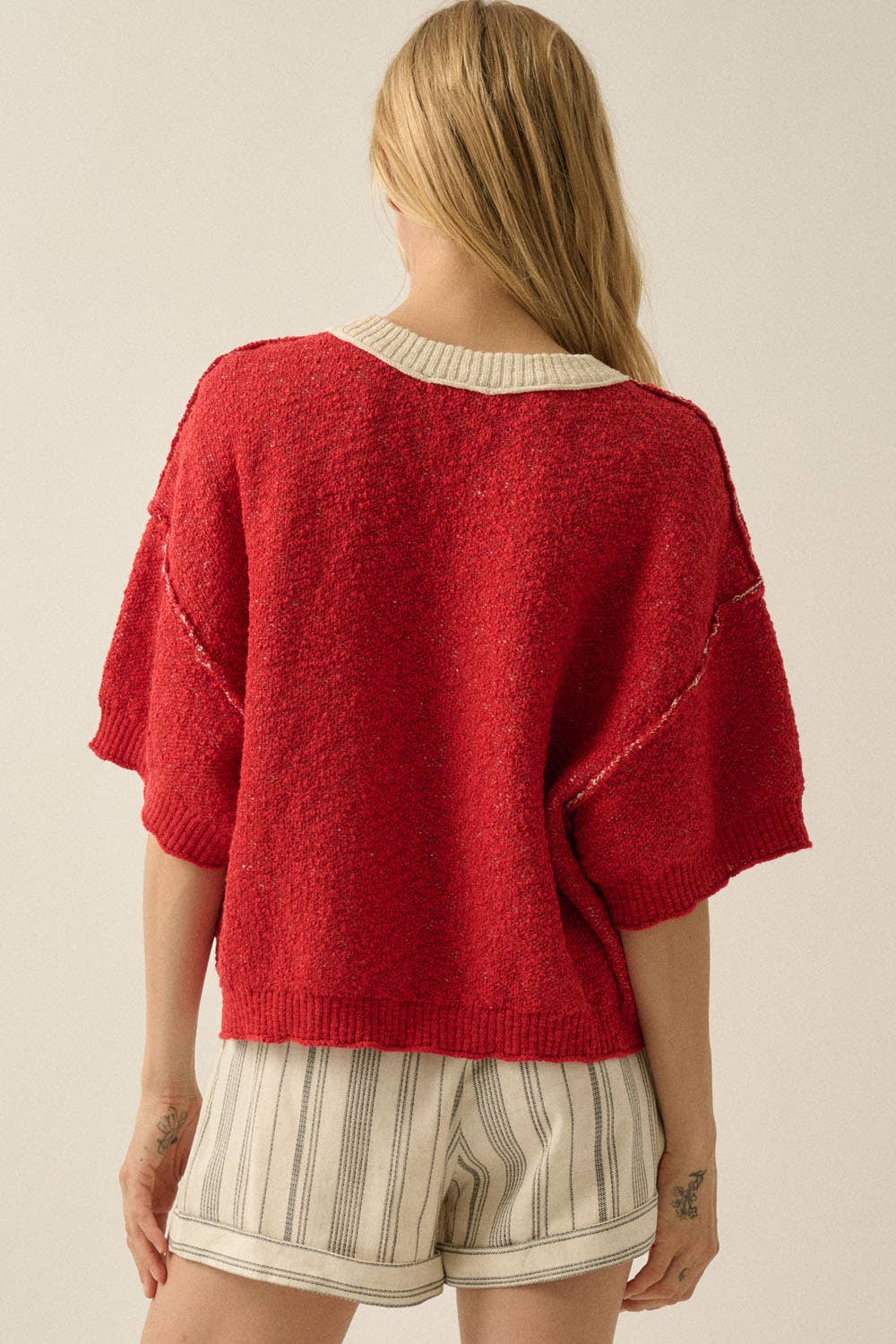THREE FISHES SWEATER
