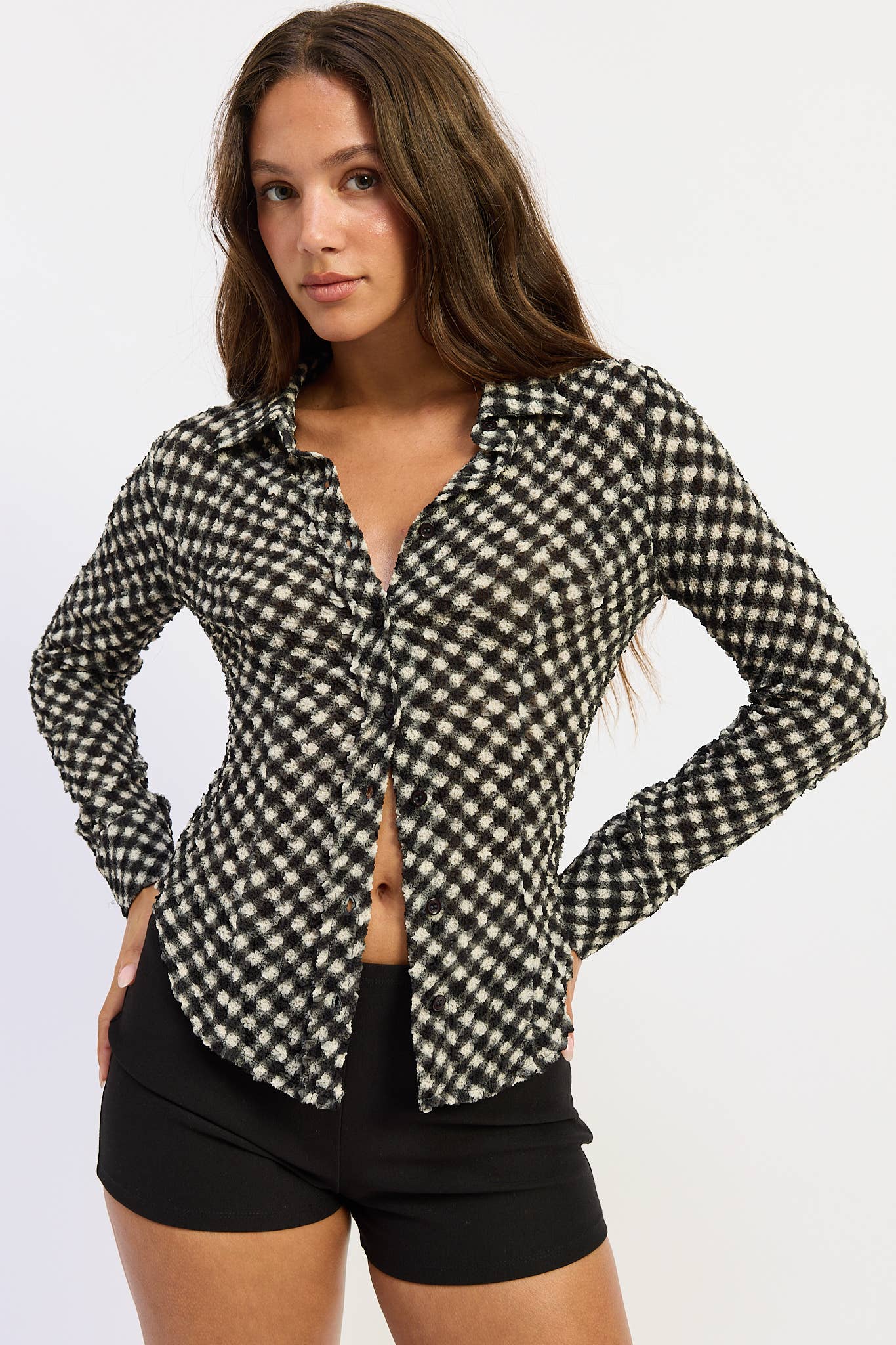 WREN GINGHAM BLOUSE
