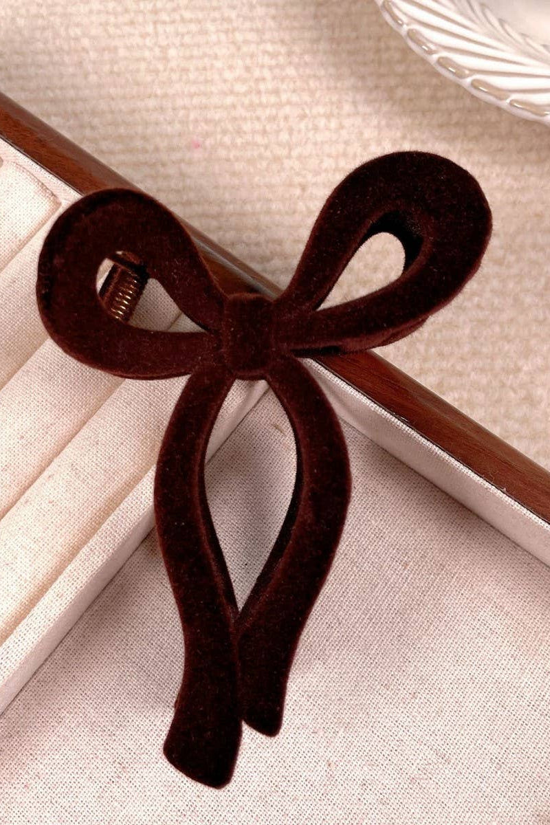 BROWN BOW CLIP
