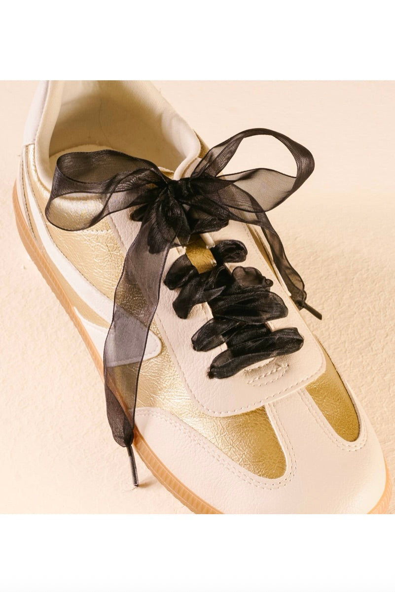 SHOELACES - SHEER BLACK