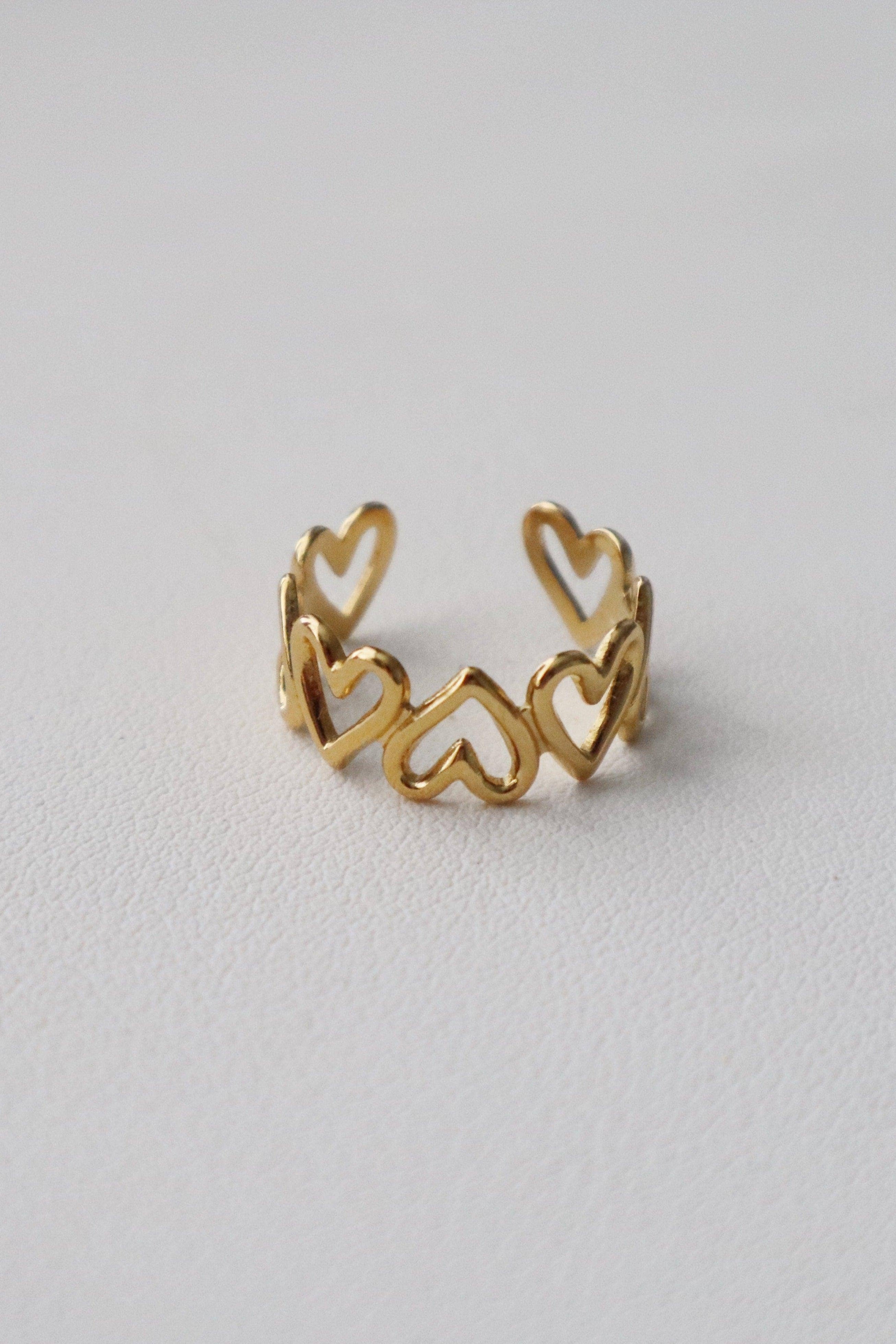 JESSA JEWELRY HEART RING