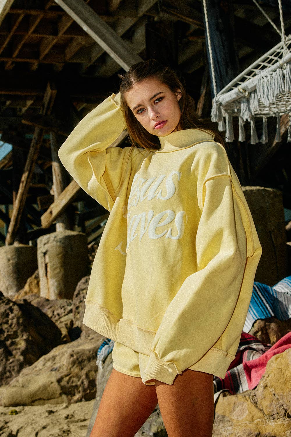 JESUS SAVES SWEATSHIRT