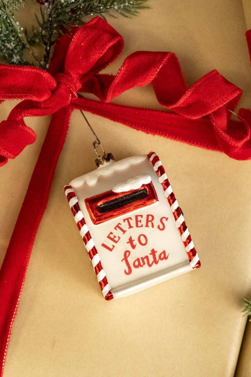 LETTERS TO SANTA ORNAMENT