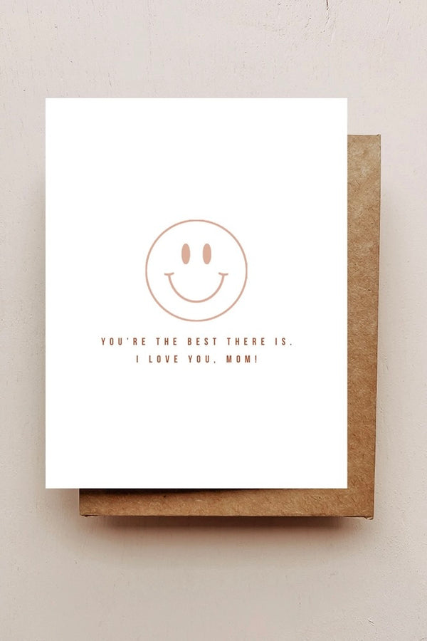 SMILEY FACE MOTHER'S DAY CARD
