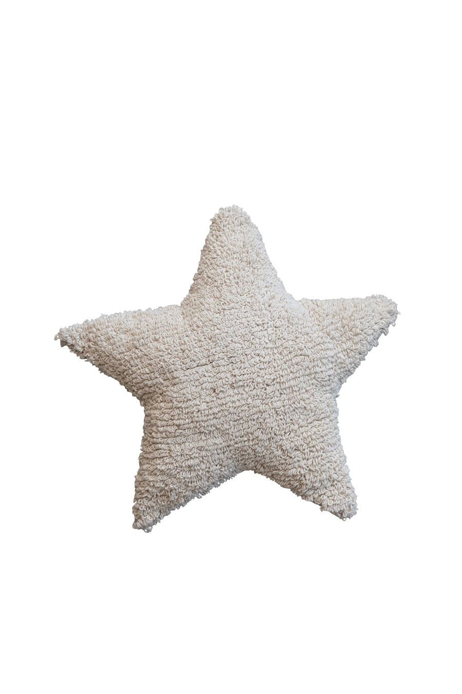 COTTON TUFTED STAR SHAPED PILLOW