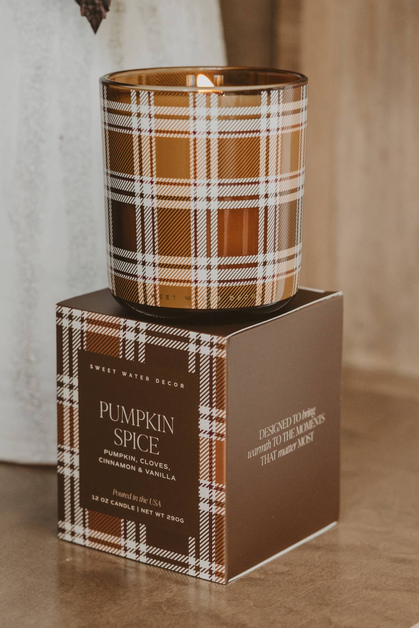 PUMPKIN SPICE SOY CANDLE