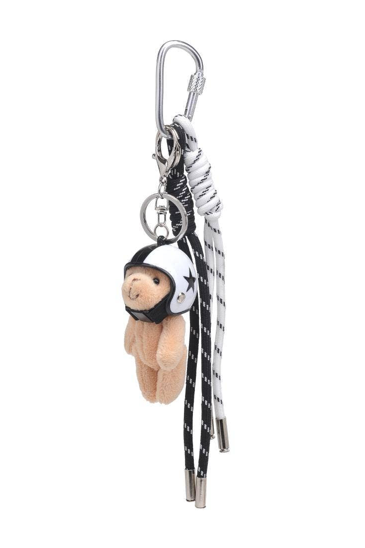 MOTO TEDDY BAG CHARM
