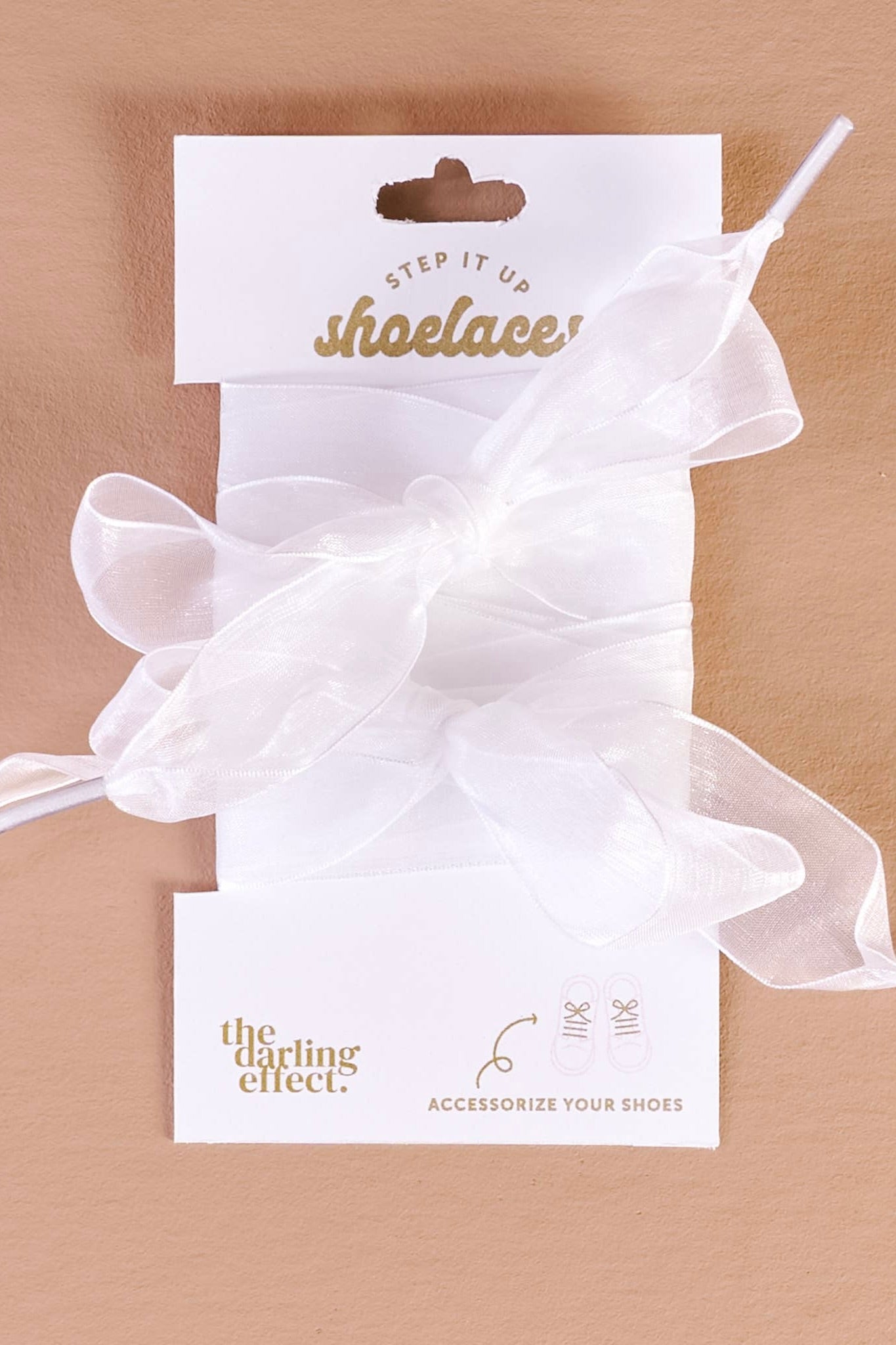 SHOELACES - SHEER WHITE