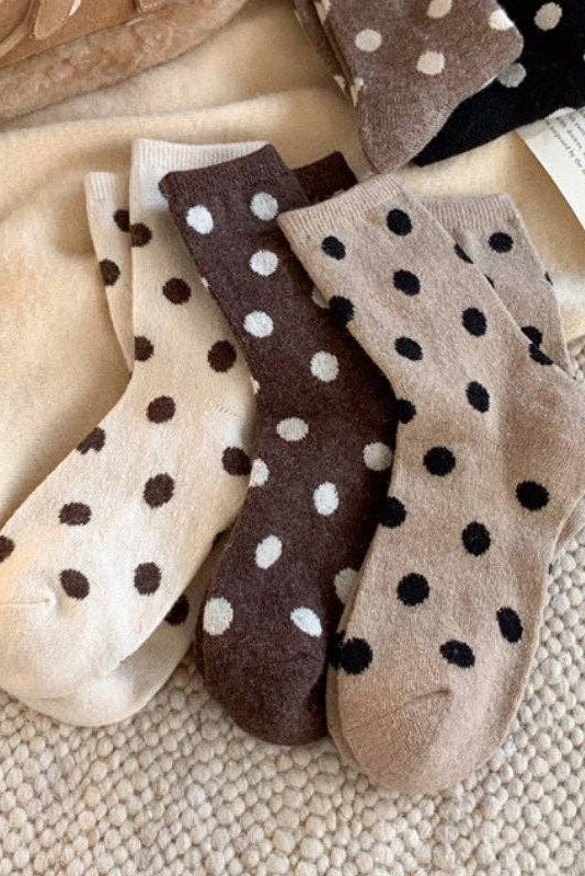 DOTTY COTTAGE SOCKS