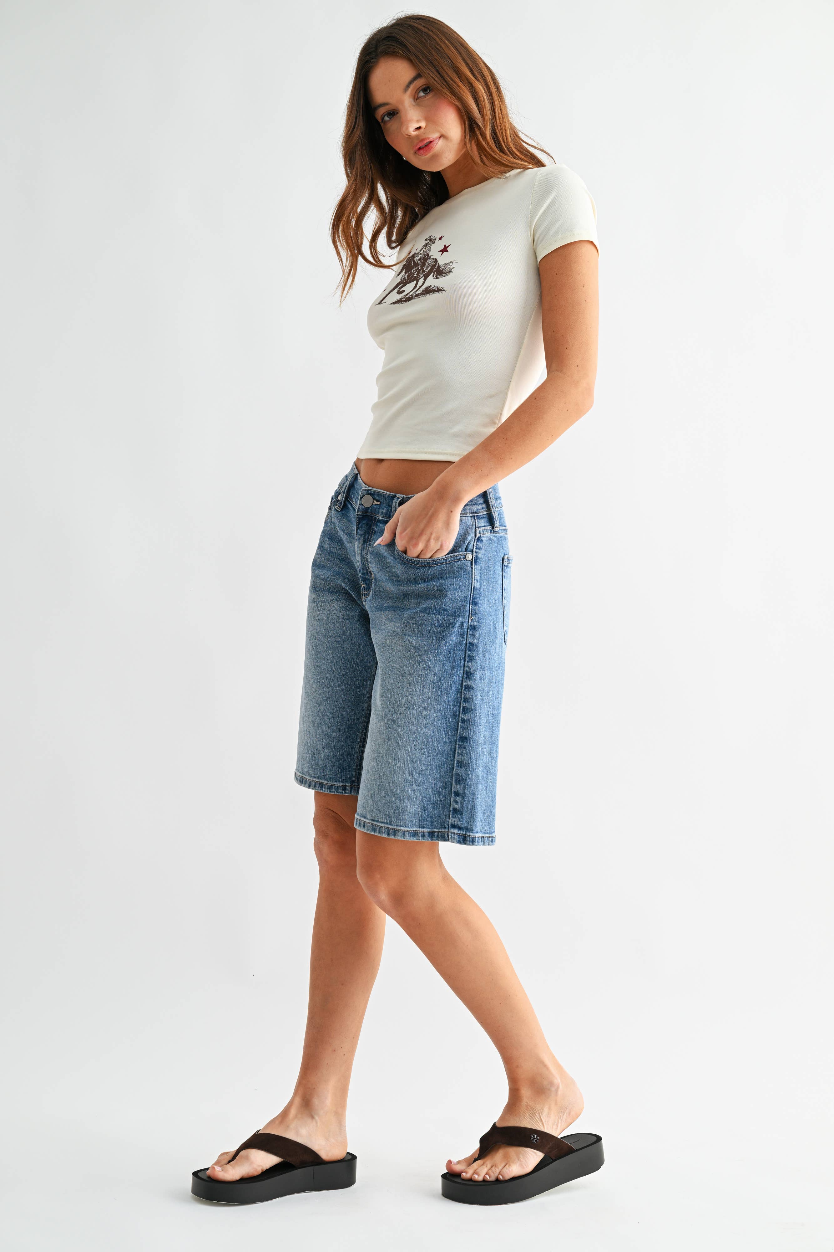LOW RISE CLASSIC JORT