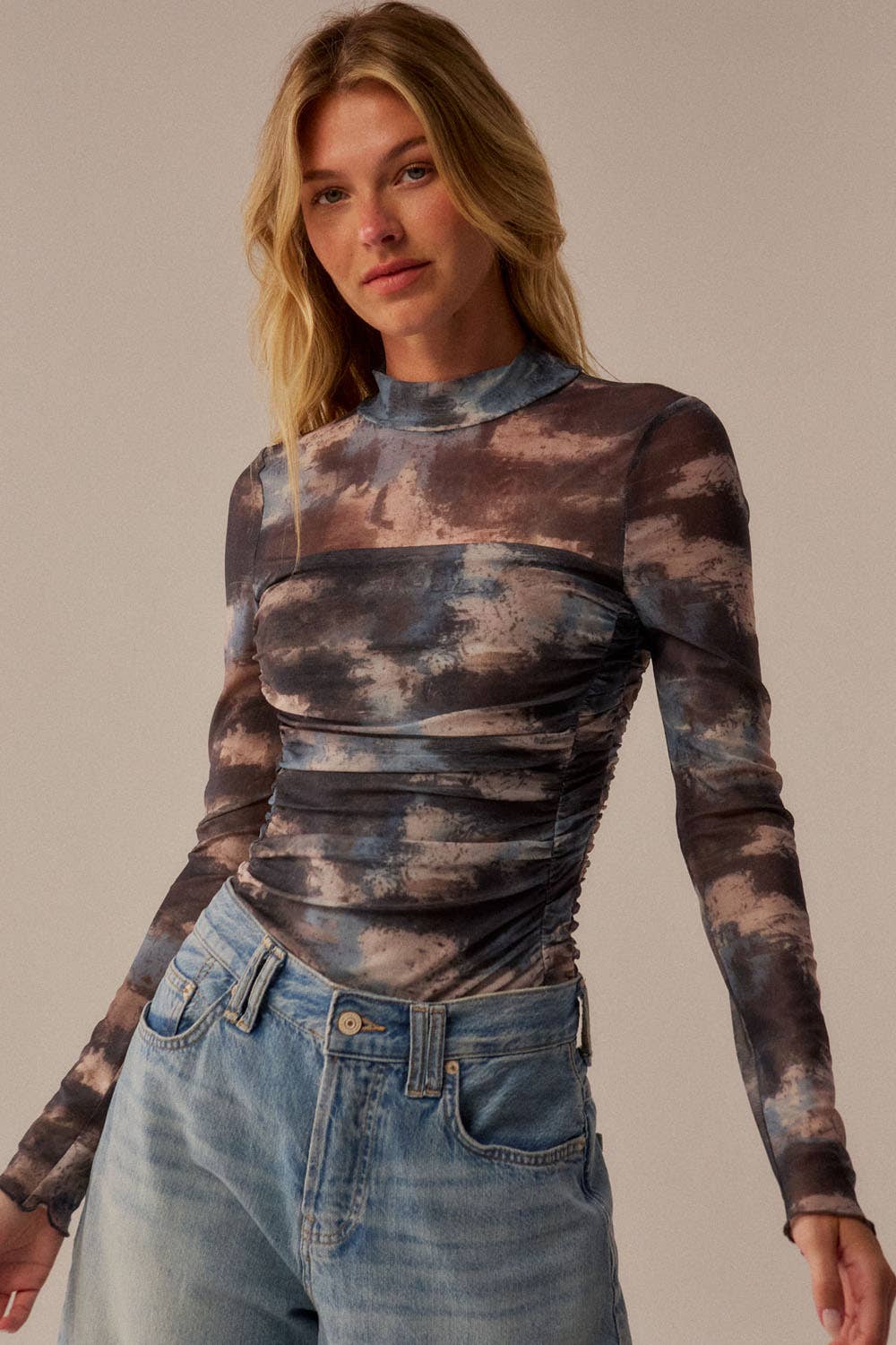 BOURDELLE MESH BODYSUIT