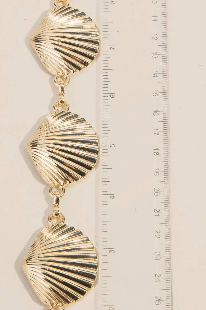 SEASHELL CHAIN BELT