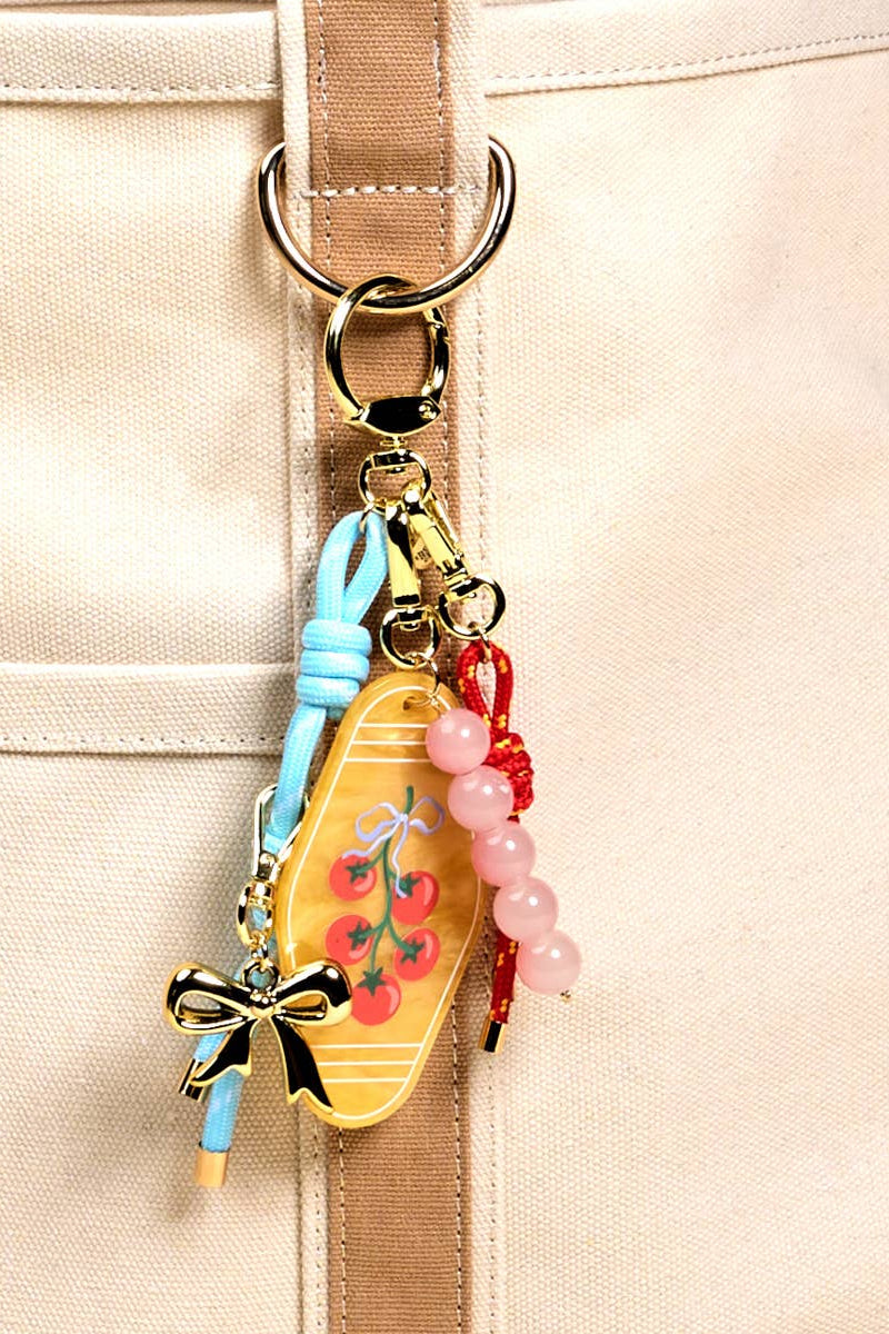 MOTEL KEY BAG CHARM - CAPRI