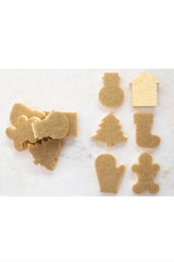 TWO-SIDED SISAL AND CELLULOSE HOLIDAY ICON SHAPED SPONGE