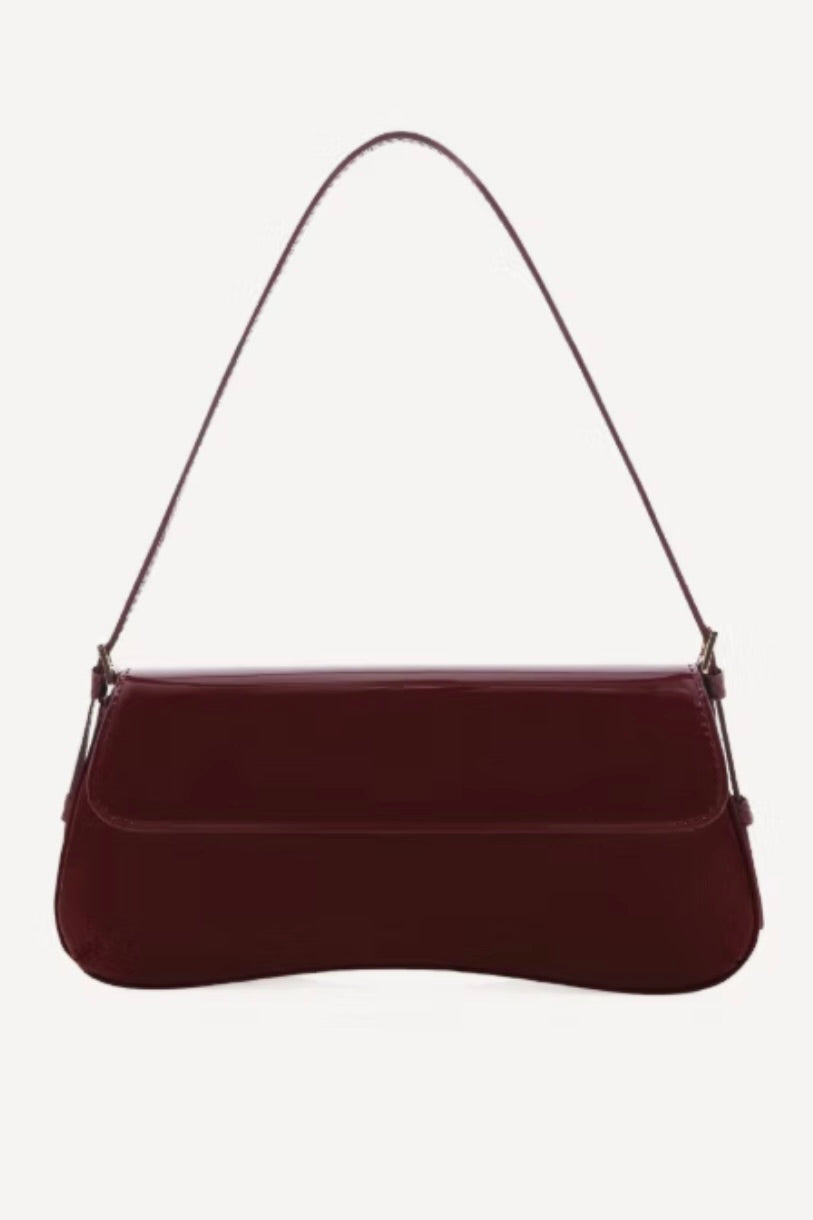BILLINI - SABELLA BAG - CHERRY PATENT