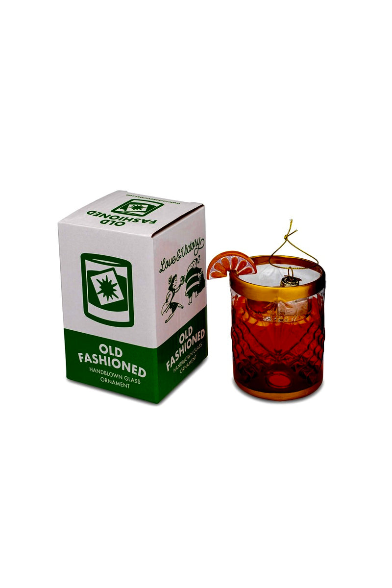 OLD FASHIONED COCKTAIL ORNAMENT