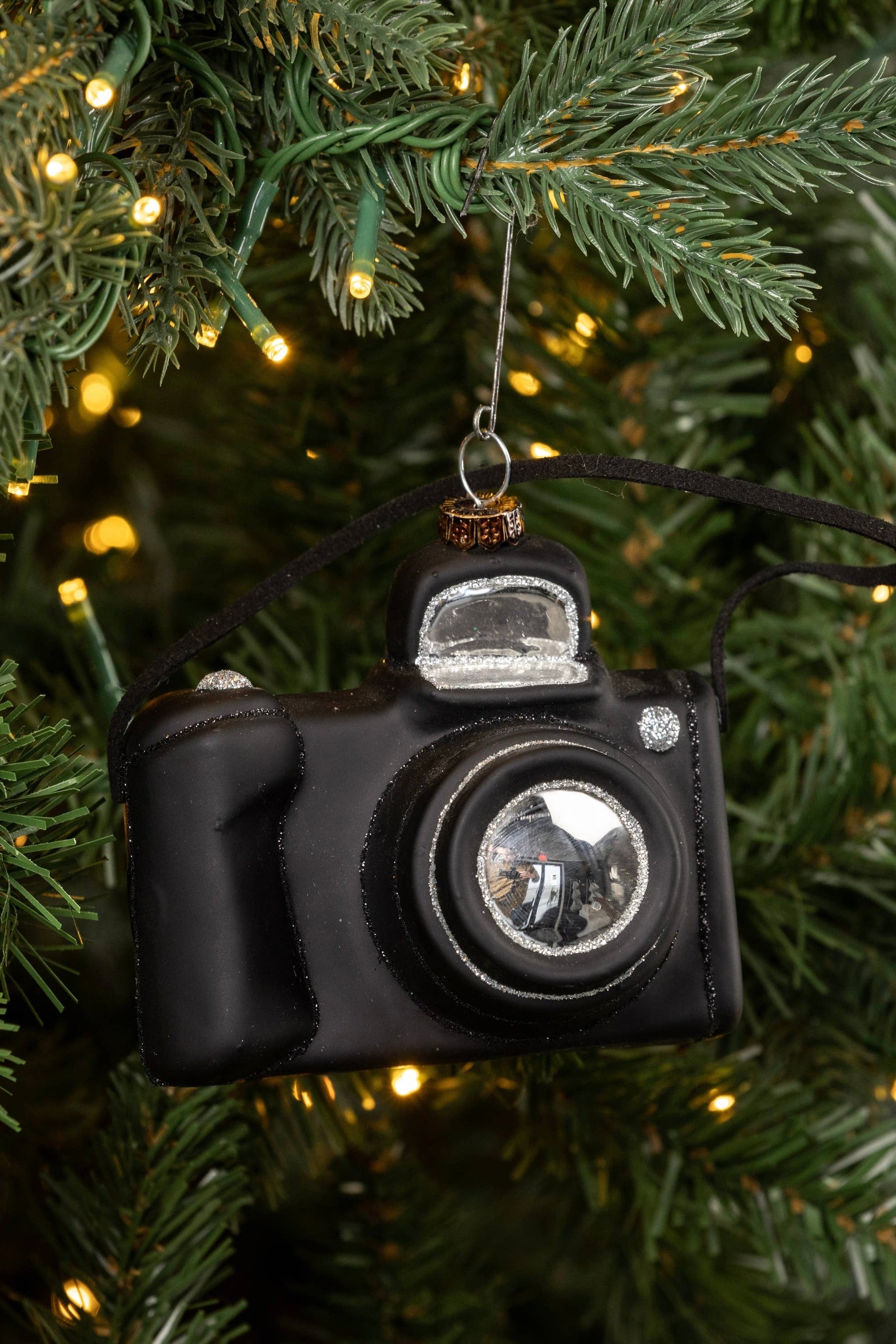 VINTAGE CAMERA ORNAMENT
