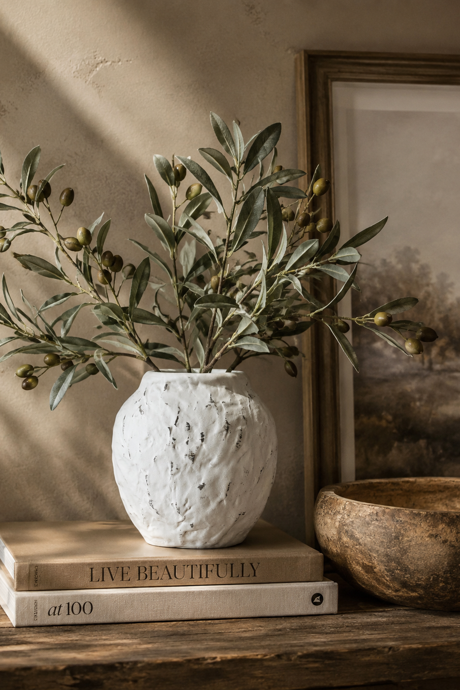 AMBROSINE CERAMIC VASE