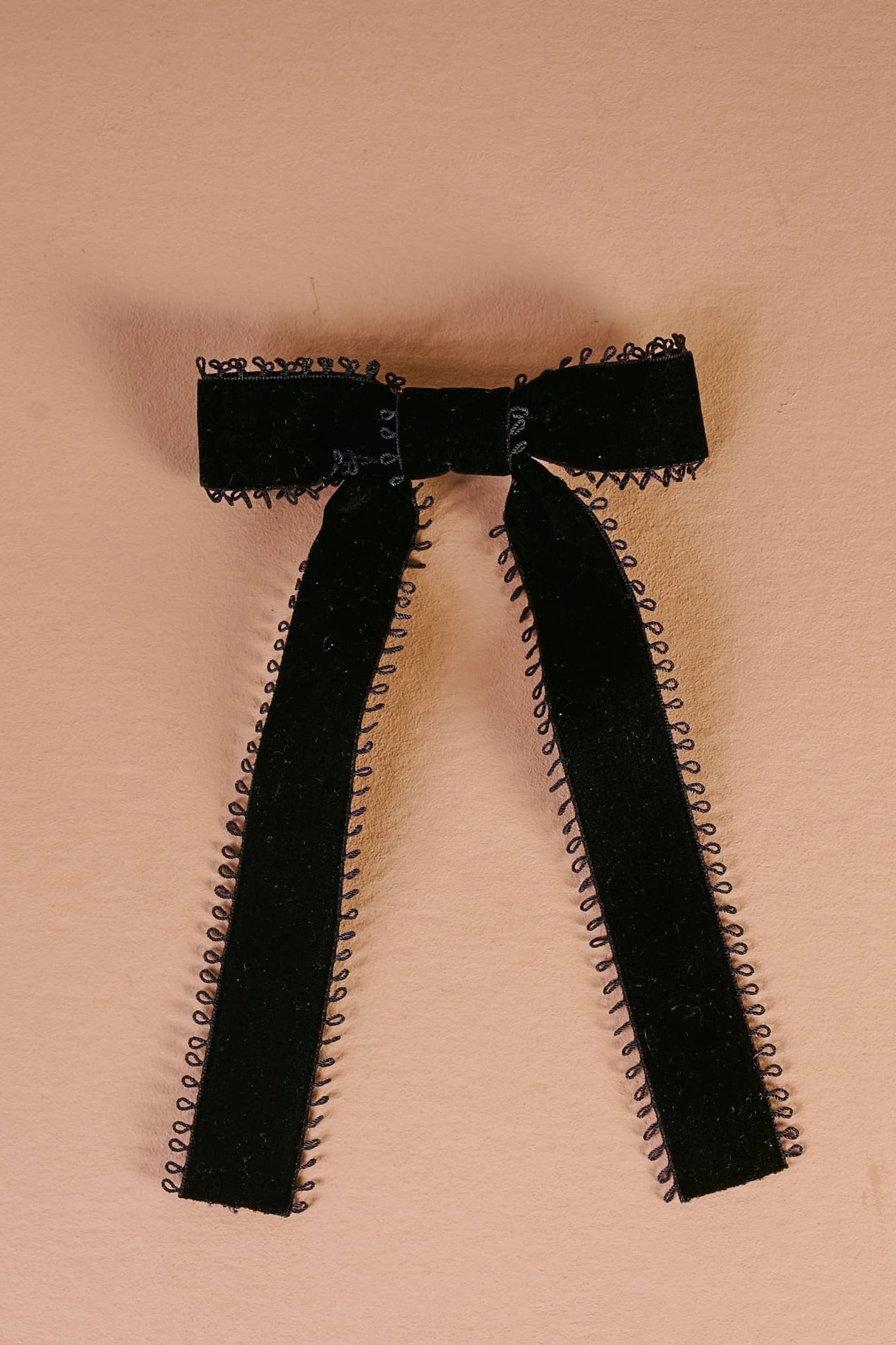 VINTAGE VELVET HAIR BOW