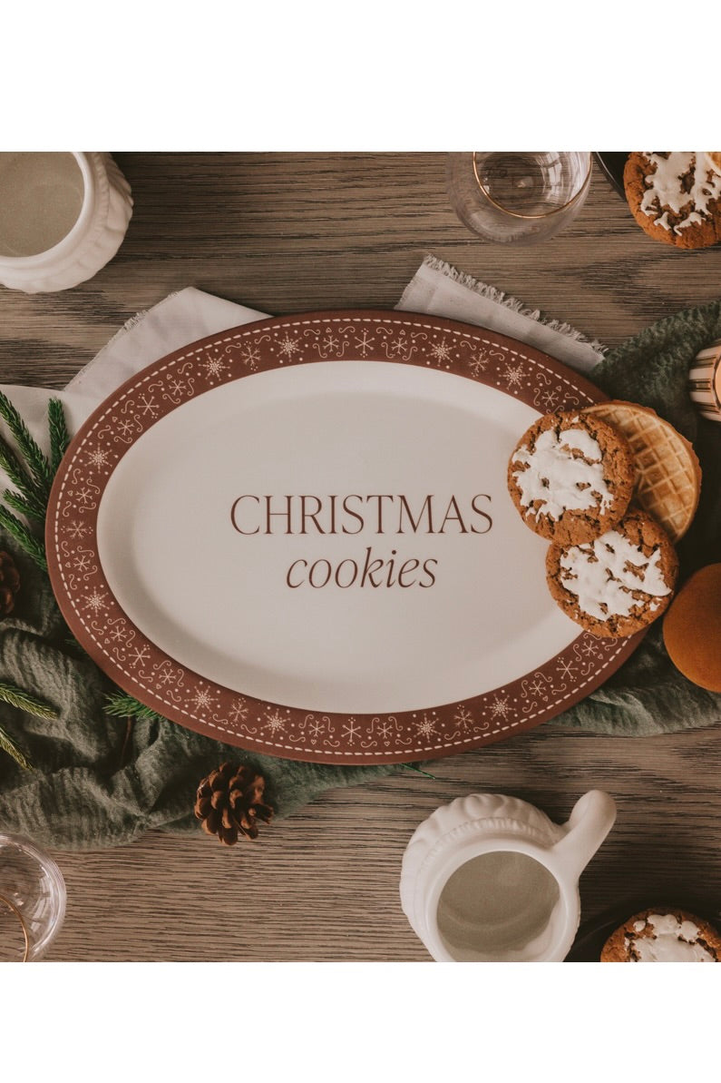 CHRISTMAS COOKIE TRAY