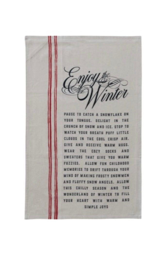 HOLIDAY TO REMEMBER TEA TOWELS