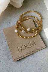 BOEM COLLECTION - SELENE PEARL STRETCH BRACELET