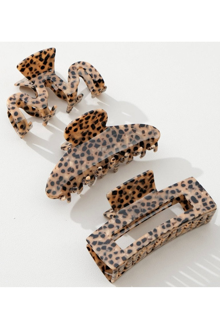 LEOPARD CLAW CLIPS