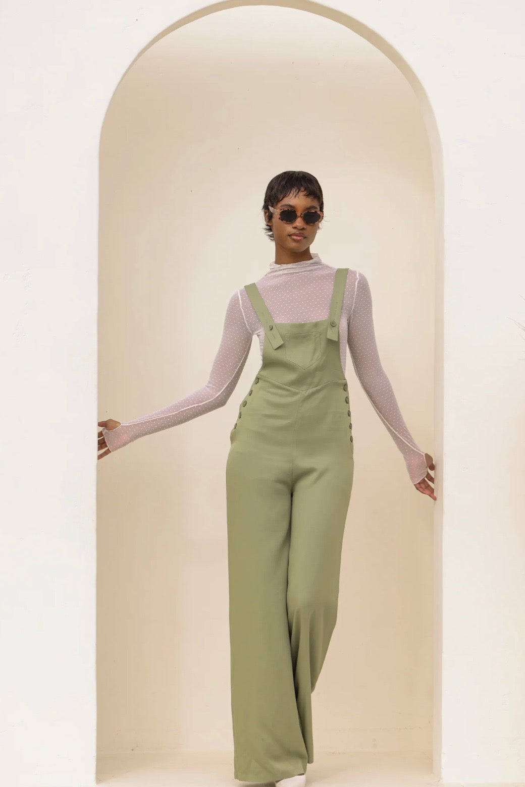 SIX THE LABEL - MONTSTERA OVERALL