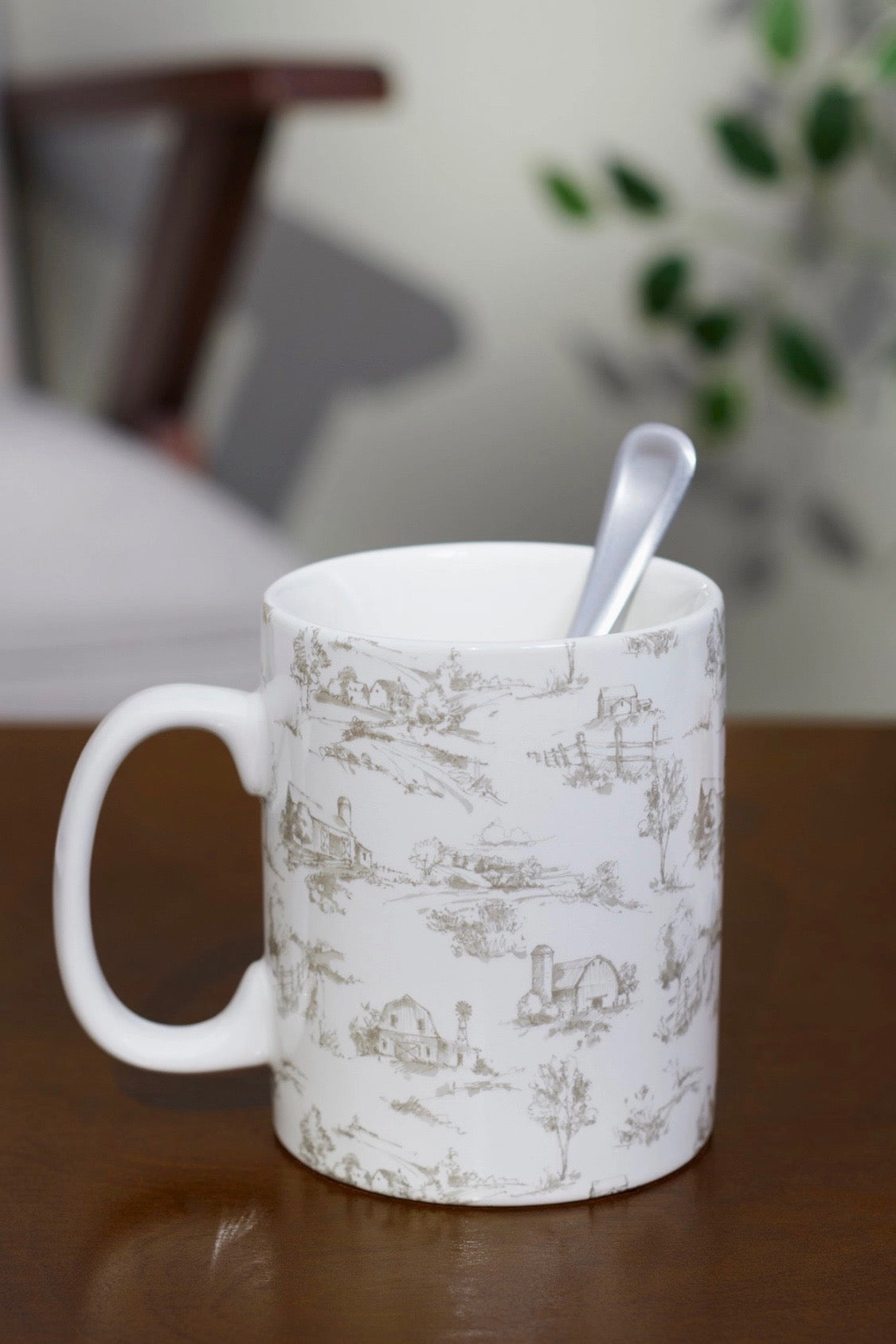 FARMHOUSE TOILE MUG