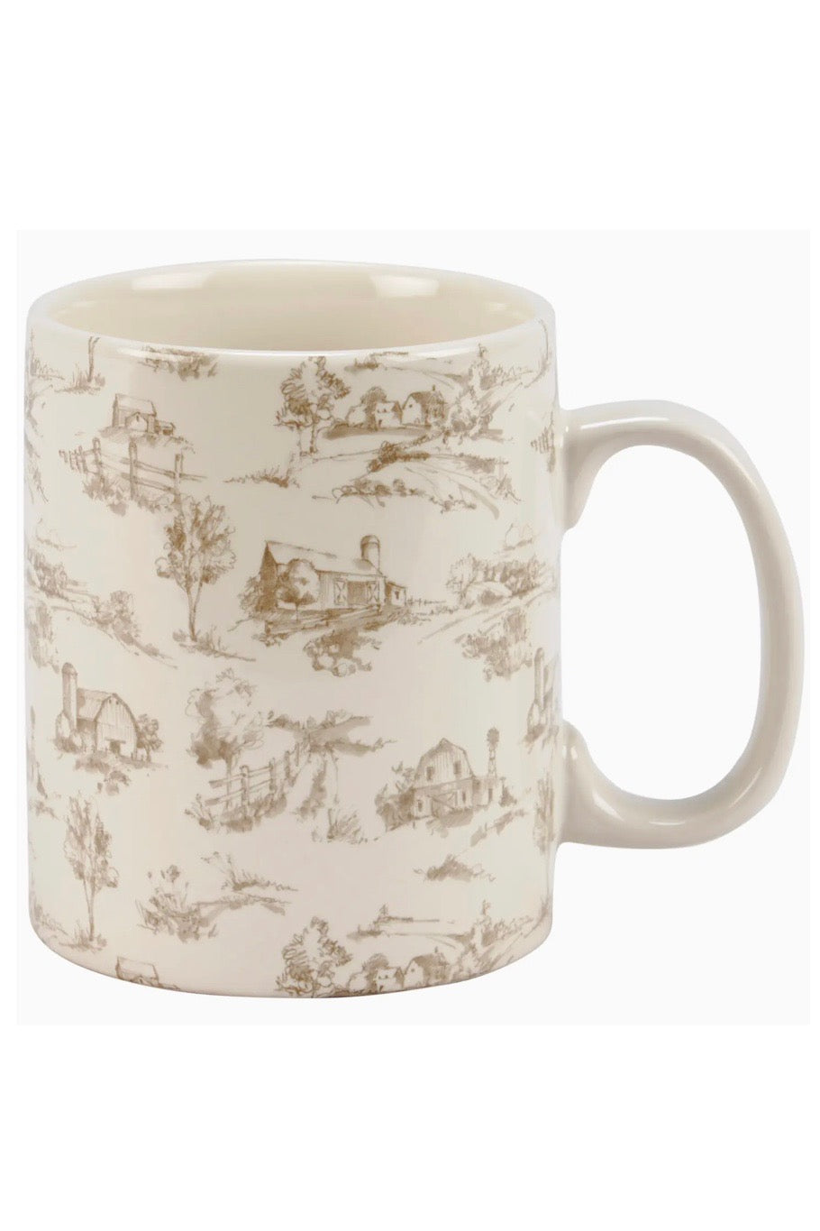 FARMHOUSE TOILE MUG