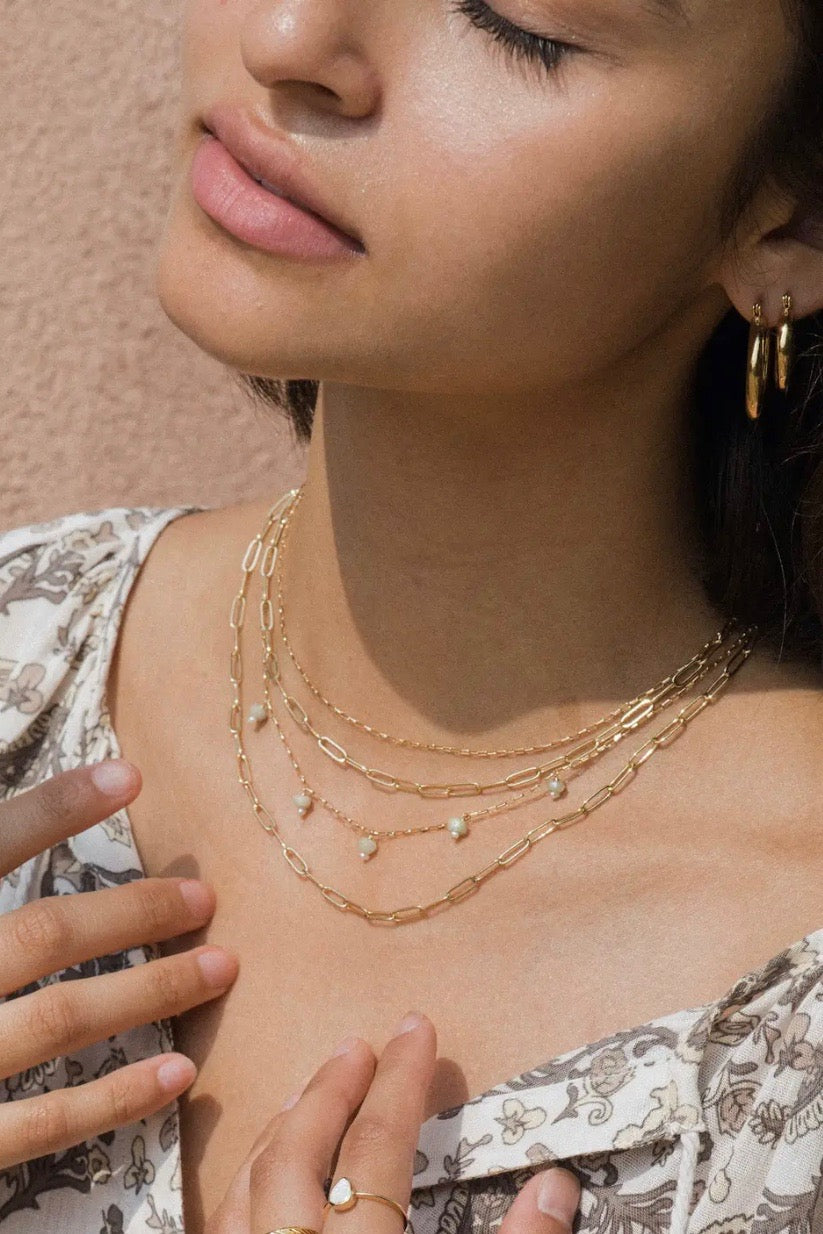 MAY MARTIN - BABY LINK NECKLACE