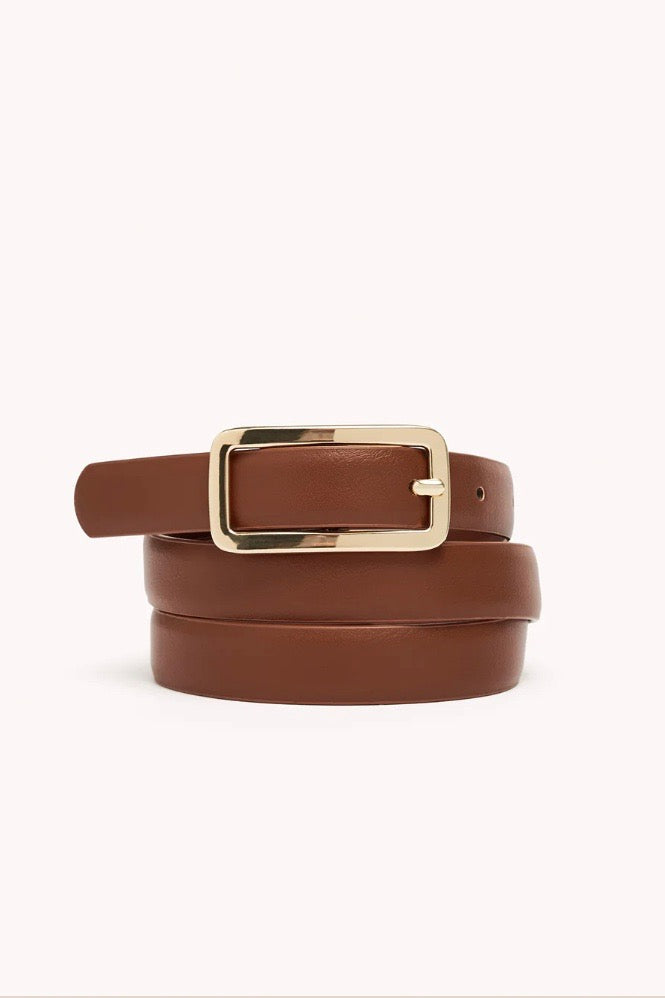 BILLINI - ADA BELT - TAN/GOLD