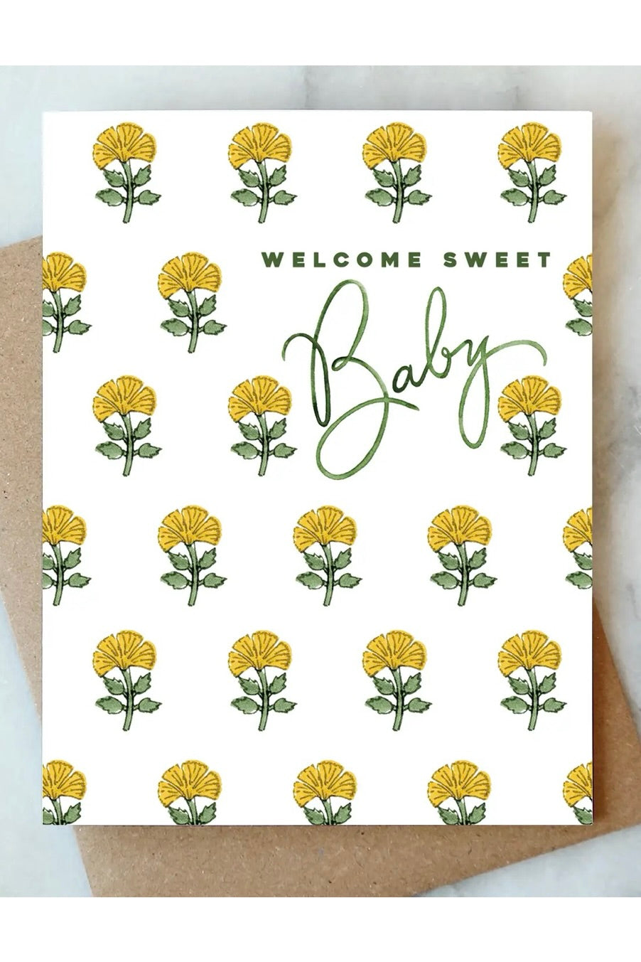 WELCOME BABY CARD