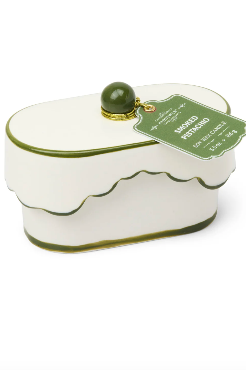 PADDYWAX - CHERIE 5.5 0Z CANDLE - SMOKED PISTACHIO