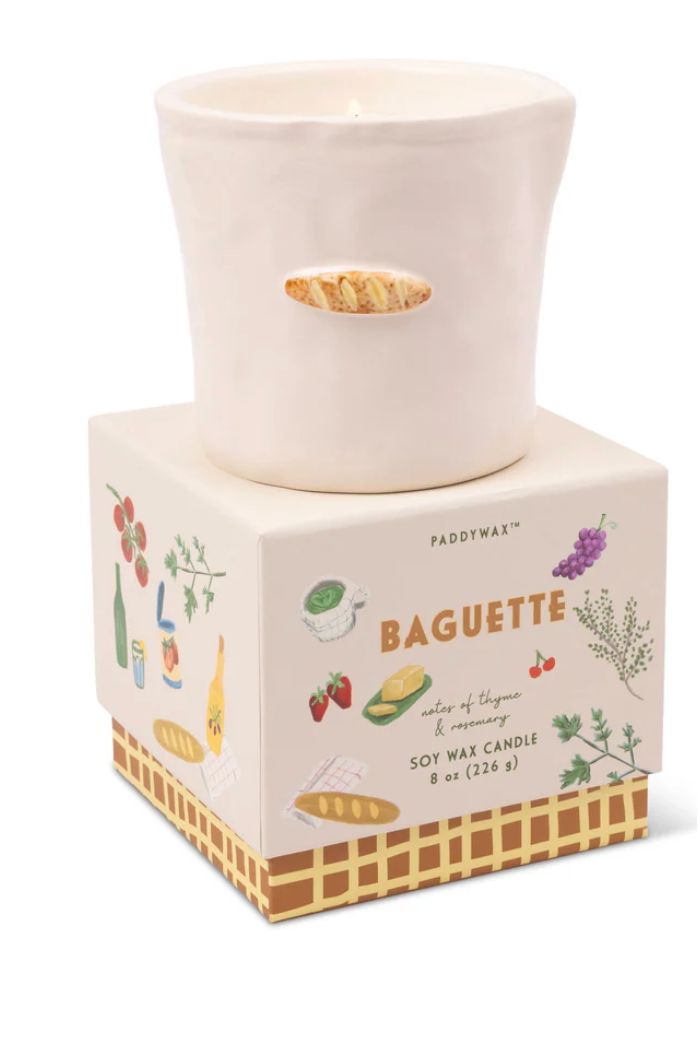 PADDYWAX - BISTRO CANDLE 8 OZ - BAGUETTE