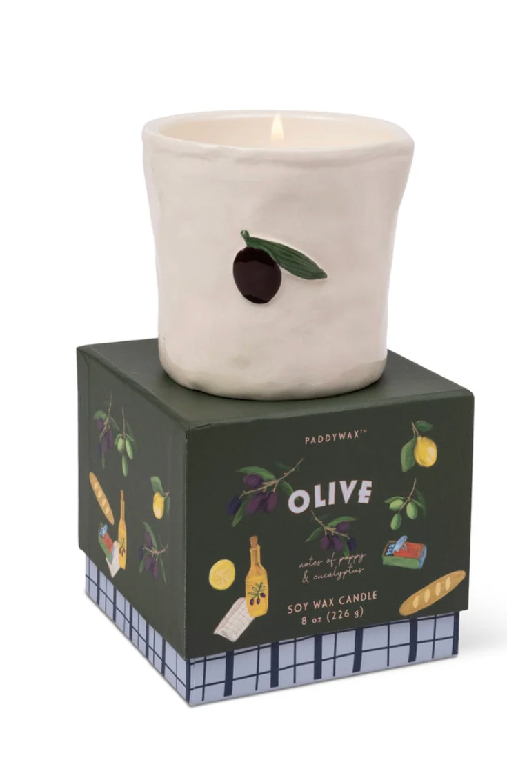 PADDYWAX - BISTRO CANDLE 8 OZ - FIG & OLIVE